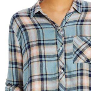 Rails Hunter Plaid Shirt super soft button front shirt size large